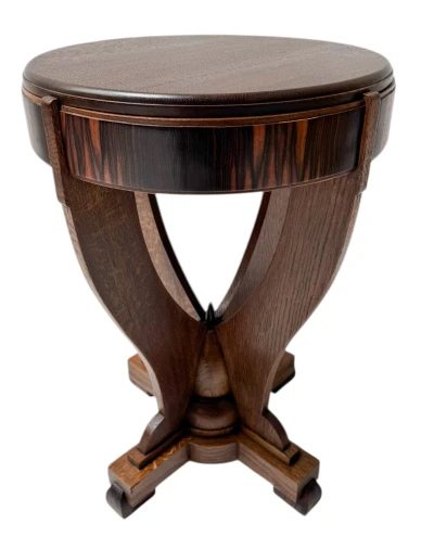 Art Deco Amsterdamse School Side Table, 1921